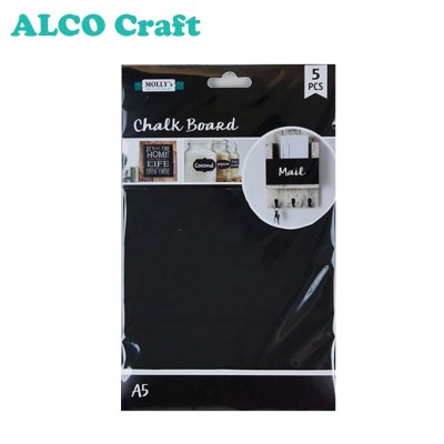 Molly's A5 chalkboard label sticker craft kit