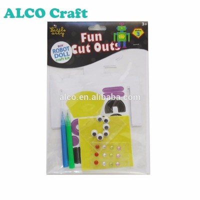 Creative hands Robot doll foam activity craft kit