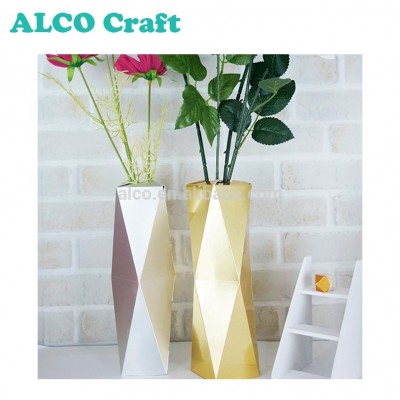 Home decoration multi design 16x20" foil cardstock vase stack