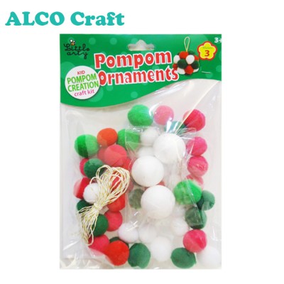 PomPom Ornaments Creation Construction Toys For Kids