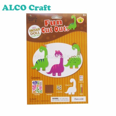 Dinosaur doll with foam design creative kids foam toys